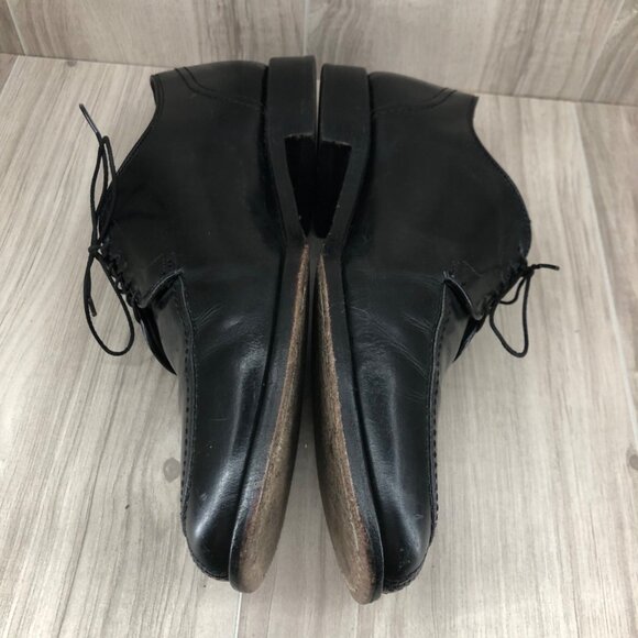 Allen Edmonds Shoes Mens 10 D Black Leather Lace Up Derby Oxfords main image 5